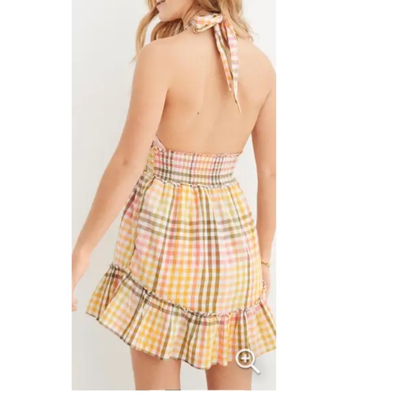 Aerie Spring Fling Halter Dress - Picture 2 of 12